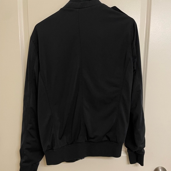 Zara Men’s Bomber Jacket (Navy Blue) - Picture 2 of 3